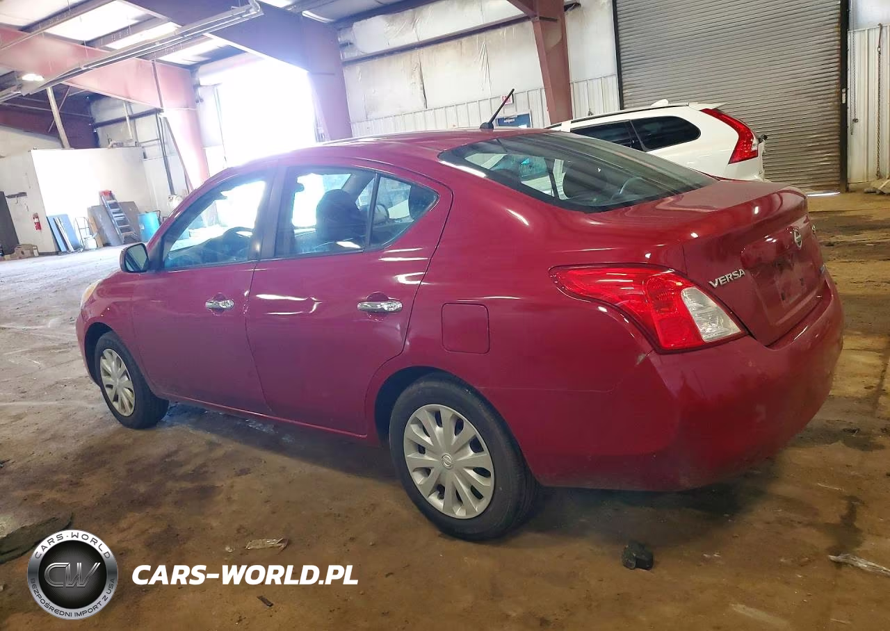 2012 Nissan Versa 1.6 S VIN:3N1CN7AP2CL847017 - 2