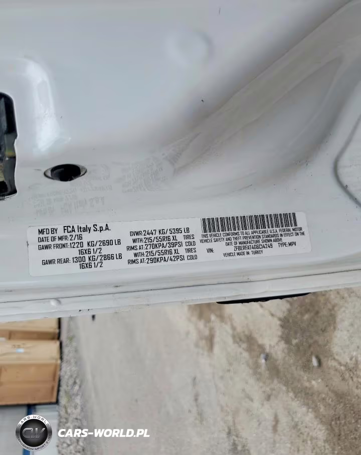 2016 Ram Promaster City VIN:ZFBERFAT4G6C14249 - 14