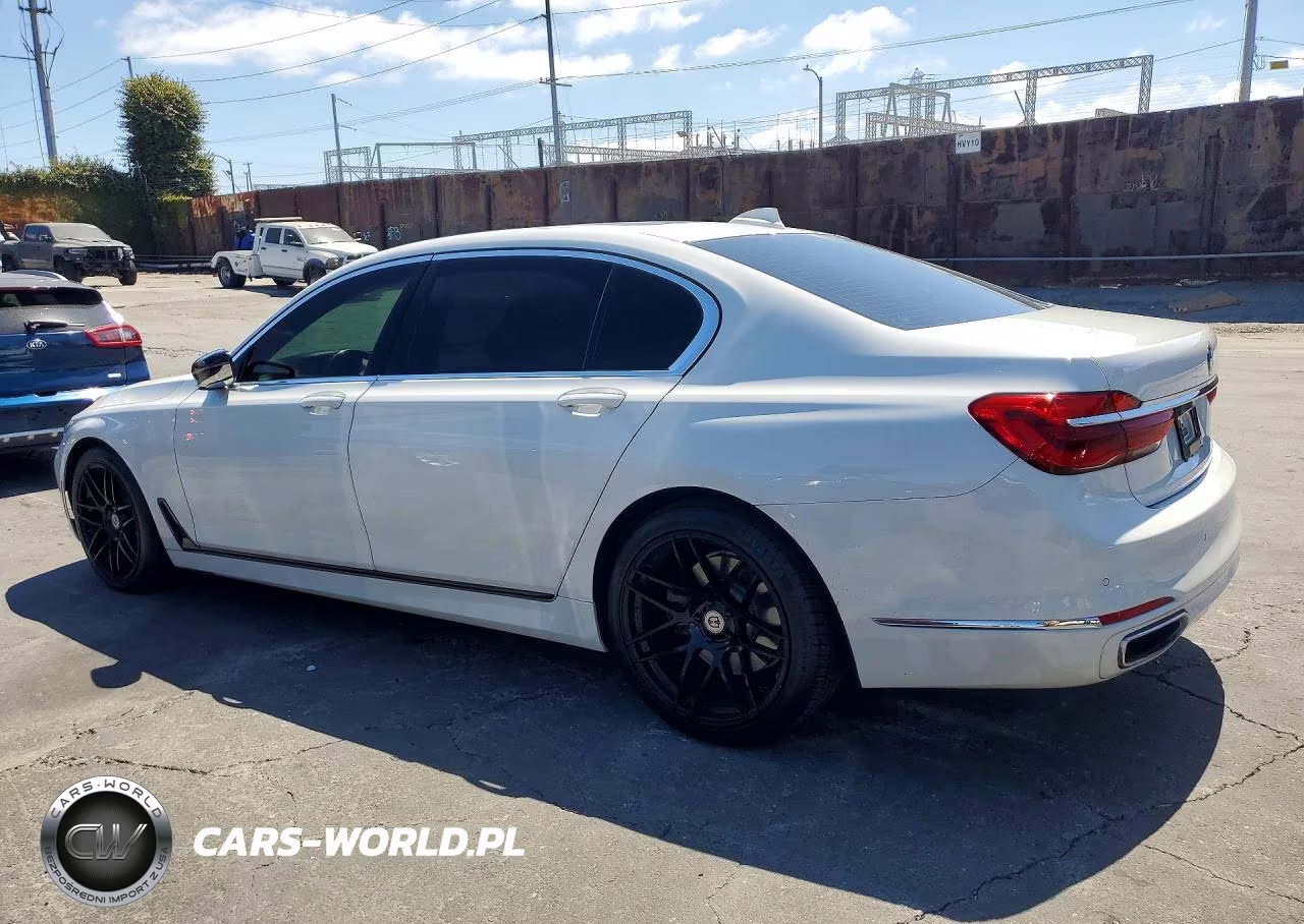 2019 BMW 740 I VIN:WBA7E2C55KB217759 - 2