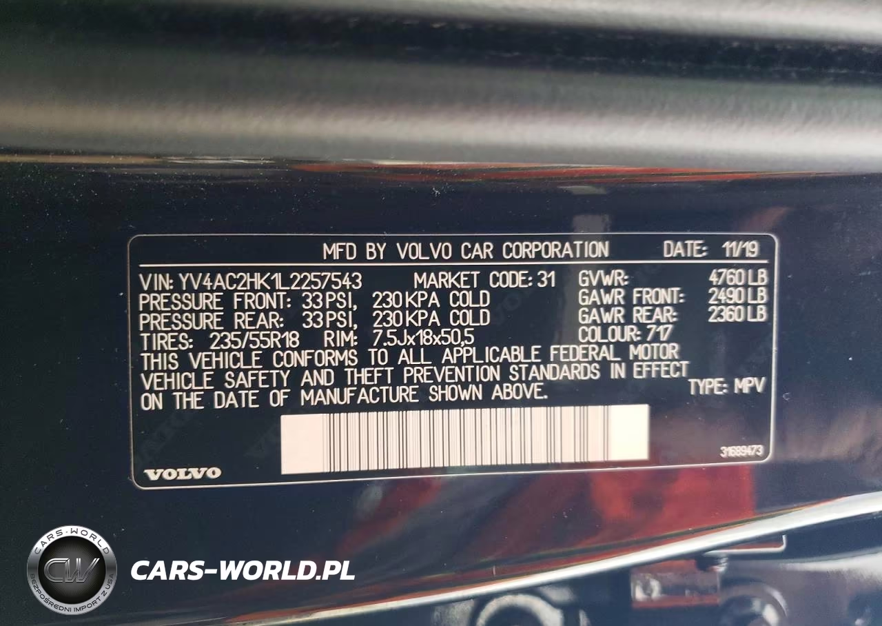 2020 Volvo Xc40 T4 Momentum VIN:YV4AC2HK1L2257543 - 13