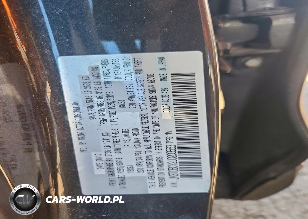 2018 Mazda Cx-9 Touring VIN:JM3TCBCY2J0203563 - 12