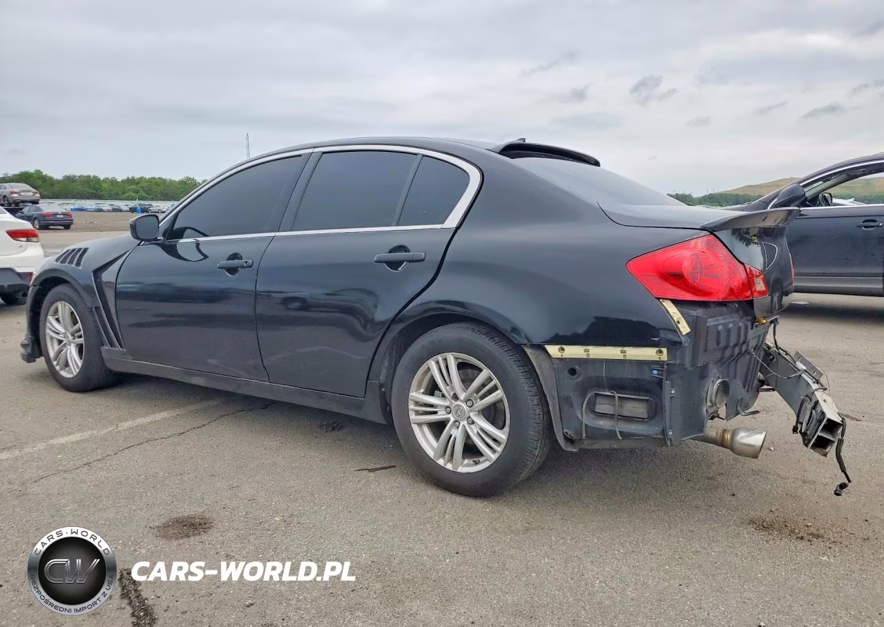 2012 Infiniti G37 Sedan X VIN:JN1CV6AR2CM970267 - 2