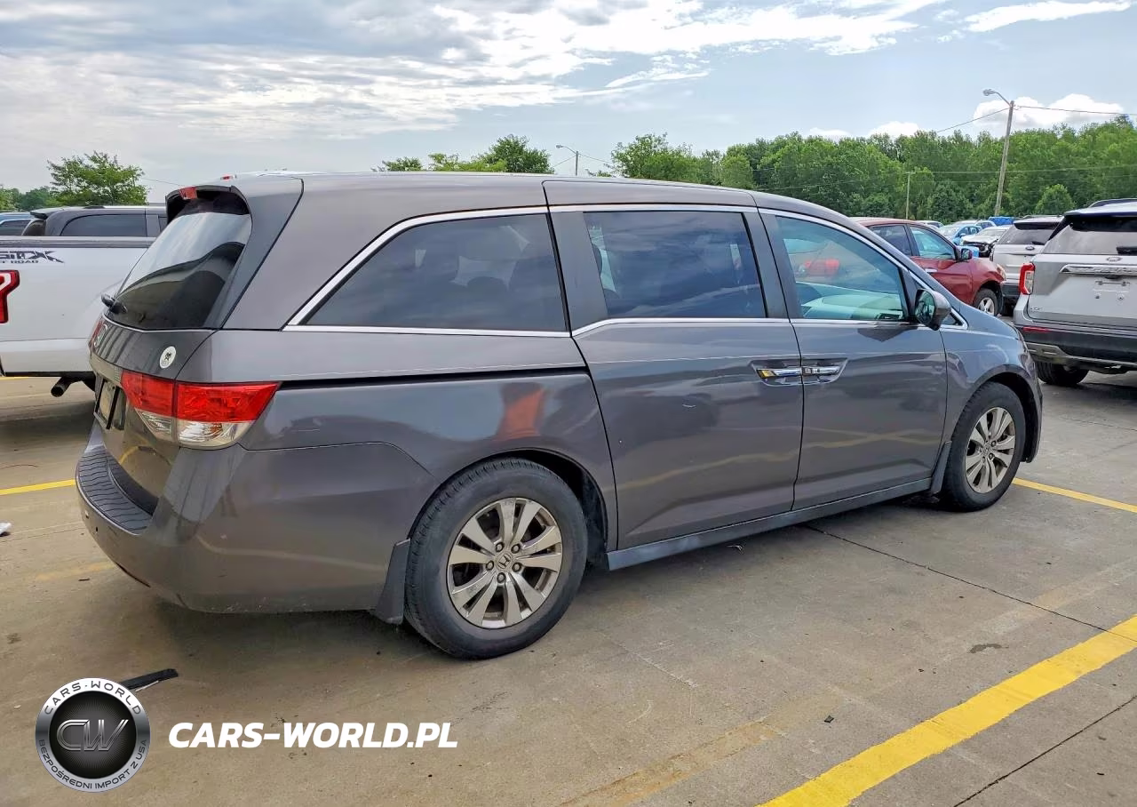 2014 Honda Odyssey Ex VIN:5FNRL5H41EB134222 - 3