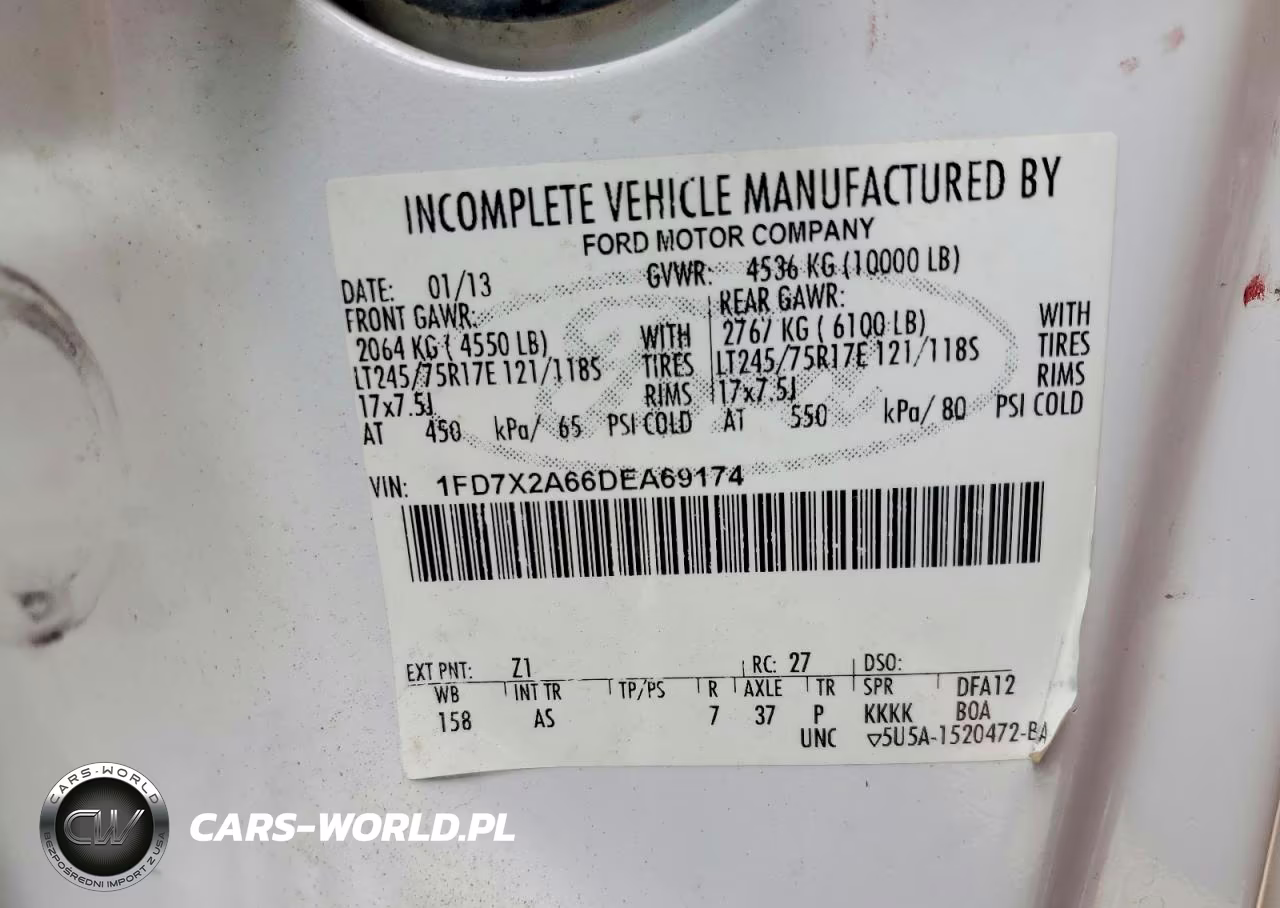 2013 Ford F250 Super Duty VIN:1FD7X2A66DEA69174 - 12