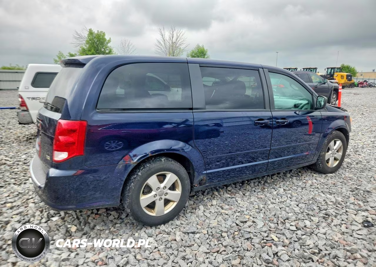 2013 Dodge Grand Caravan Se VIN:2C4RDGBG4DR609960 - 3
