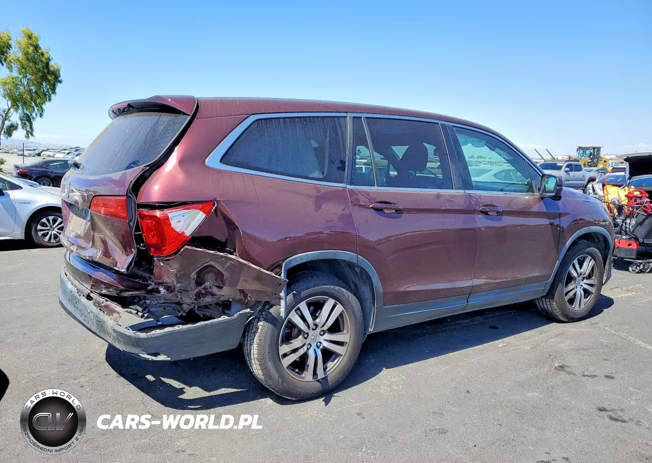 2017 Honda Pilot Exln VIN:5FNYF5H73HB013368 - 3