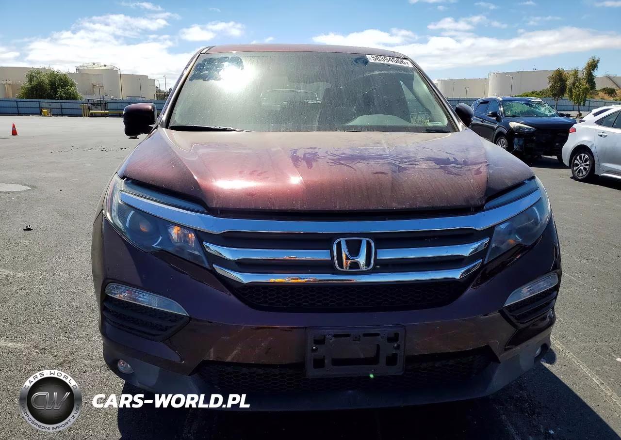 2017 Honda Pilot Exln VIN:5FNYF5H73HB013368 - 5