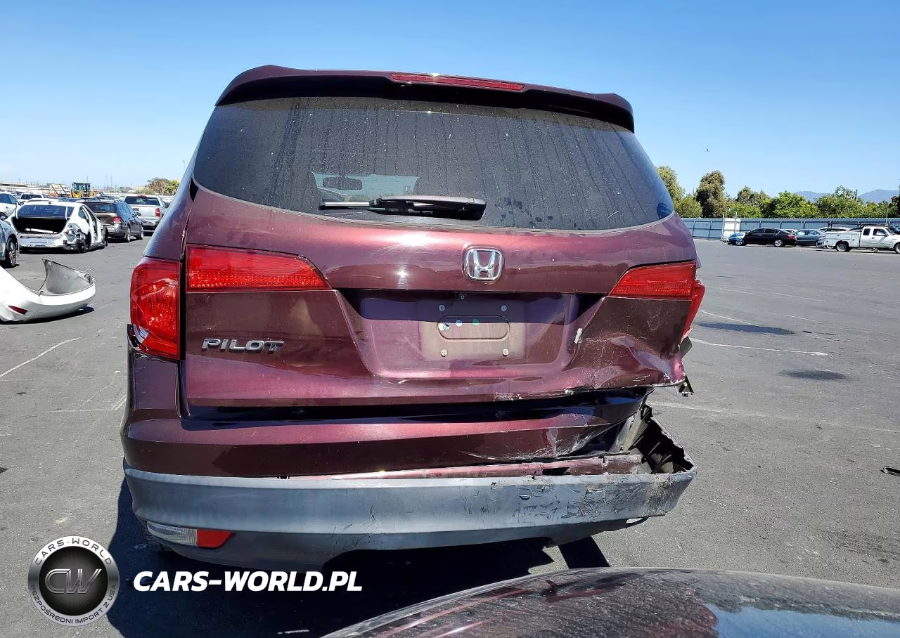 2017 Honda Pilot Exln VIN:5FNYF5H73HB013368 - 6