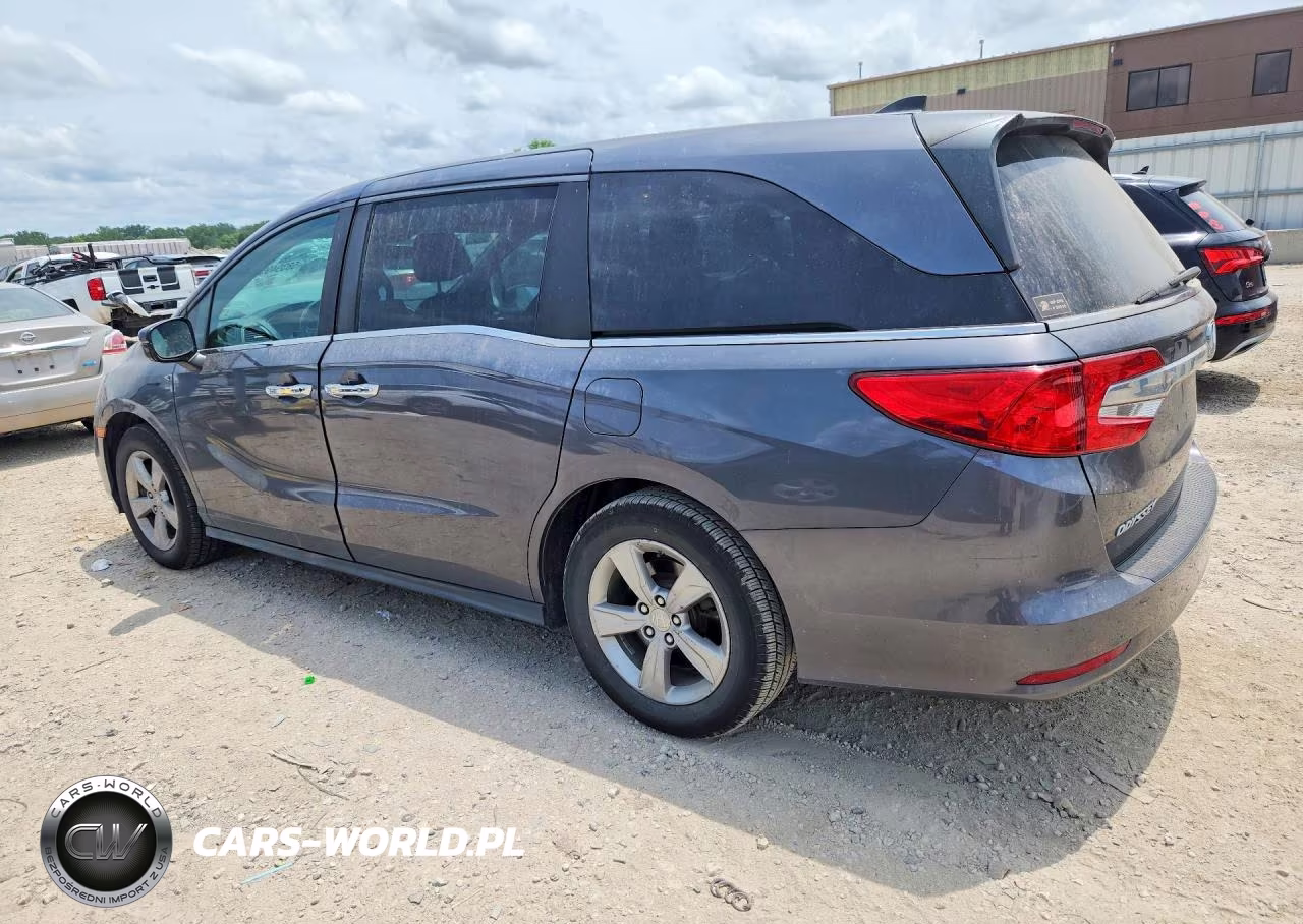 2018 Honda Odyssey Exl VIN:5FNRL6H73JB051501 - 2