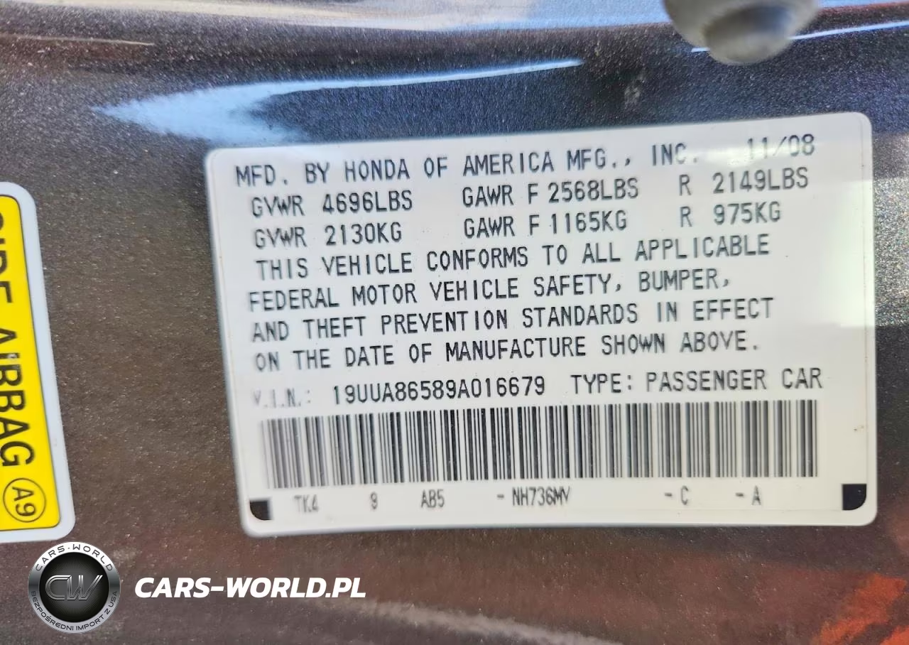2009 Acura Tl VIN:19UUA86589A016679 - 12