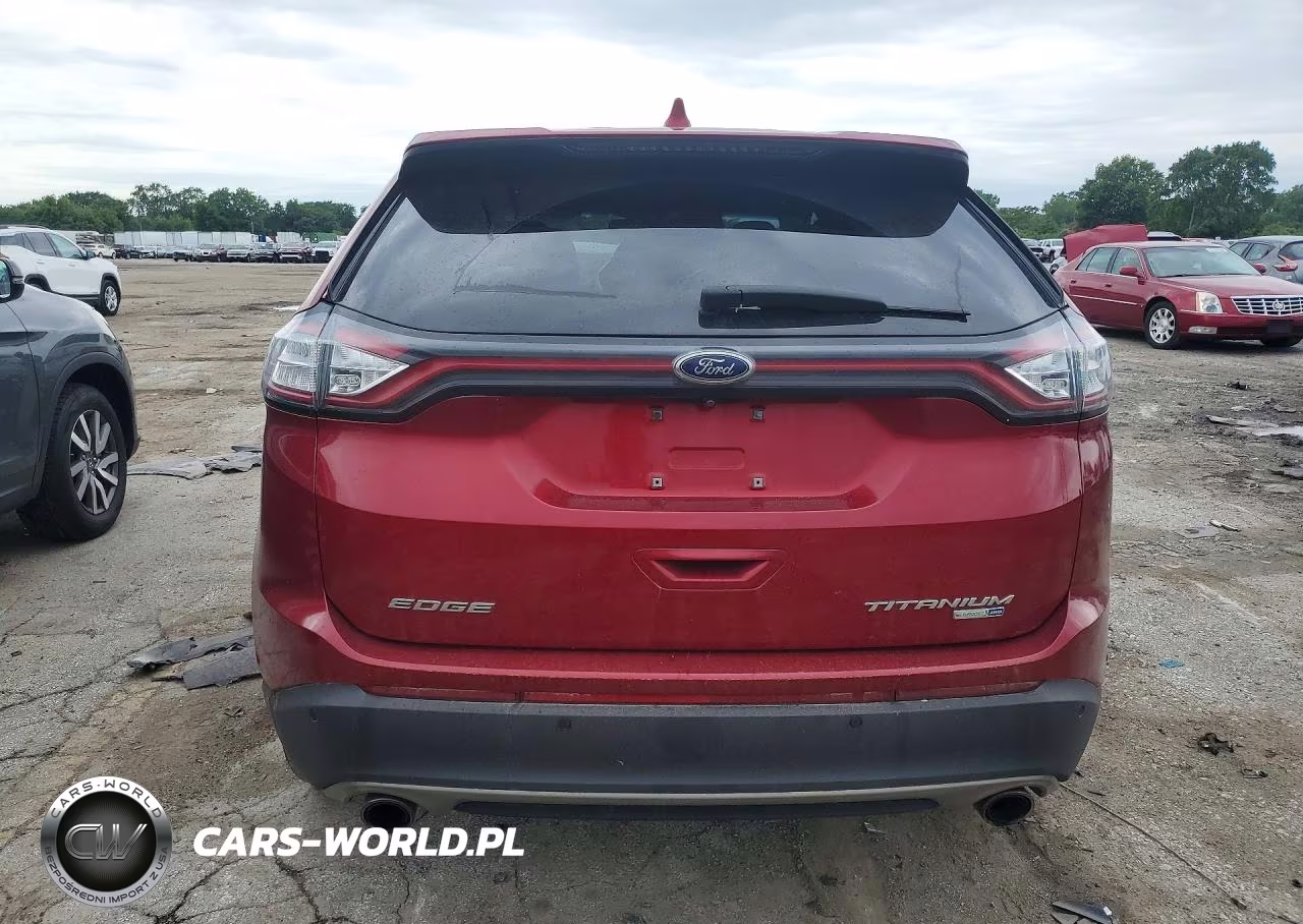 2017 Ford Edge Titanium VIN:2FMPK4K97HBB87772 - 6