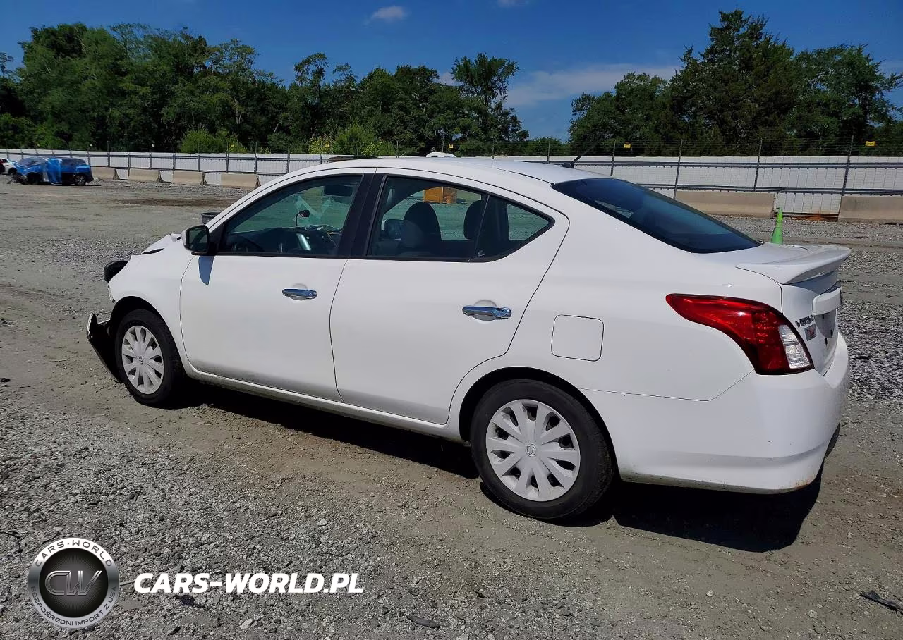 2019 Nissan Versa Sv VIN:3N1CN7AP6KL853126 - 2