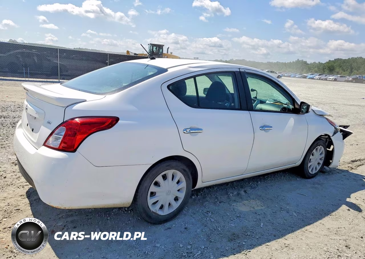 2019 Nissan Versa Sv VIN:3N1CN7AP6KL853126 - 3