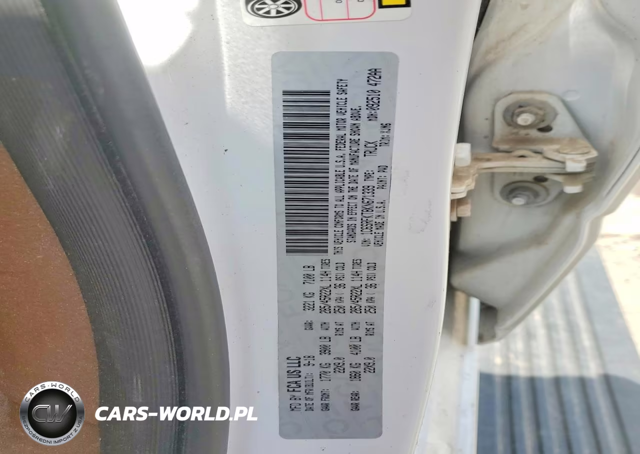 2019 Ram 1500 Longhorn VIN:1C6SRFKT8KN671339 - 13