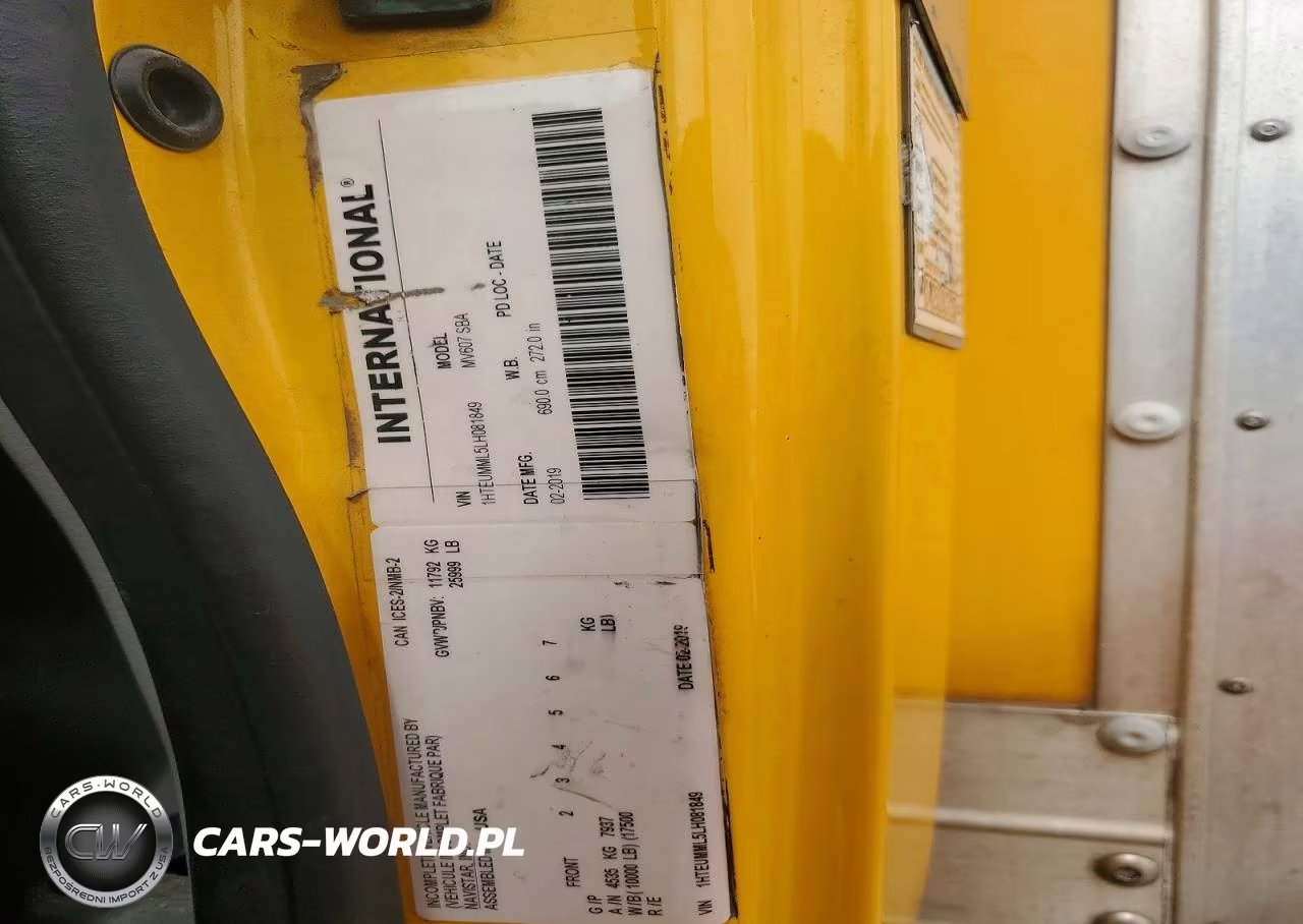 2020 International Mv607 Box Truck VIN:1HTEUMML5LH081849 - 10