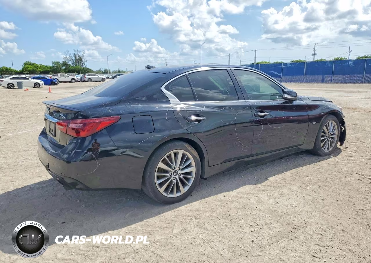 2019 Infiniti Q50 Luxe VIN:JN1EV7AP6KM514865 - 3