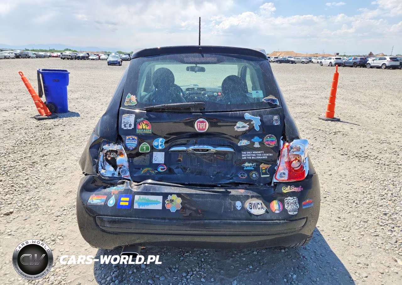 2015 Fiat 500 Pop VIN:3C3CFFAR1FT750292 - 6