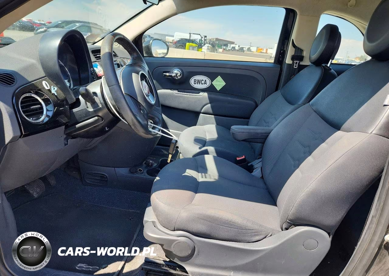 2015 Fiat 500 Pop VIN:3C3CFFAR1FT750292 - 7