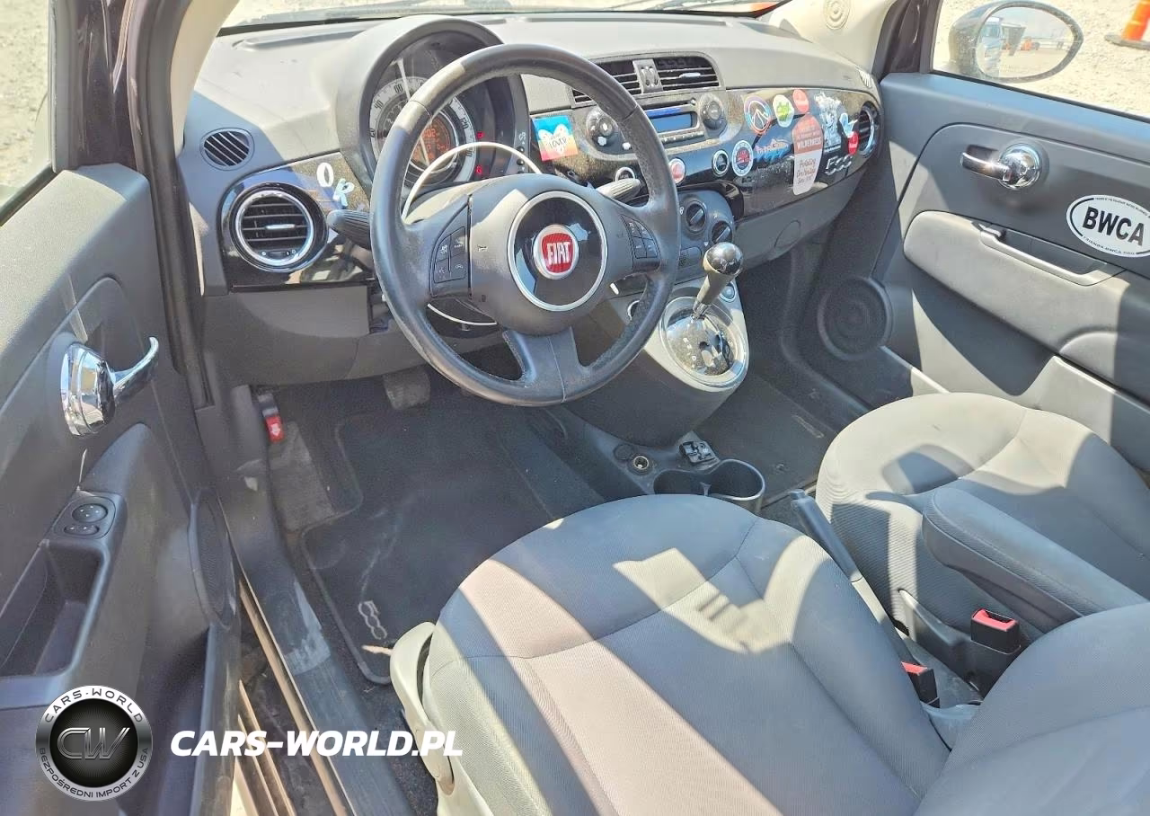 2015 Fiat 500 Pop VIN:3C3CFFAR1FT750292 - 8