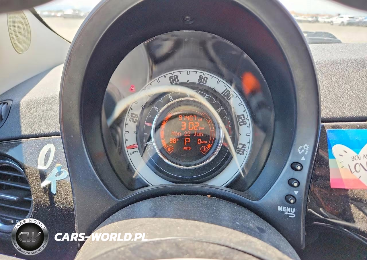 2015 Fiat 500 Pop VIN:3C3CFFAR1FT750292 - 9