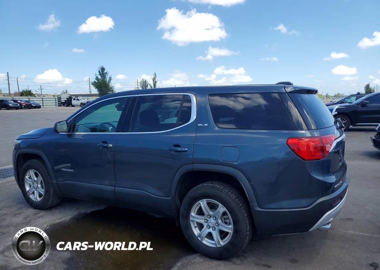 2019 GMC Acadia Sle VIN:1GKKNRLS2KZ121191 - 2