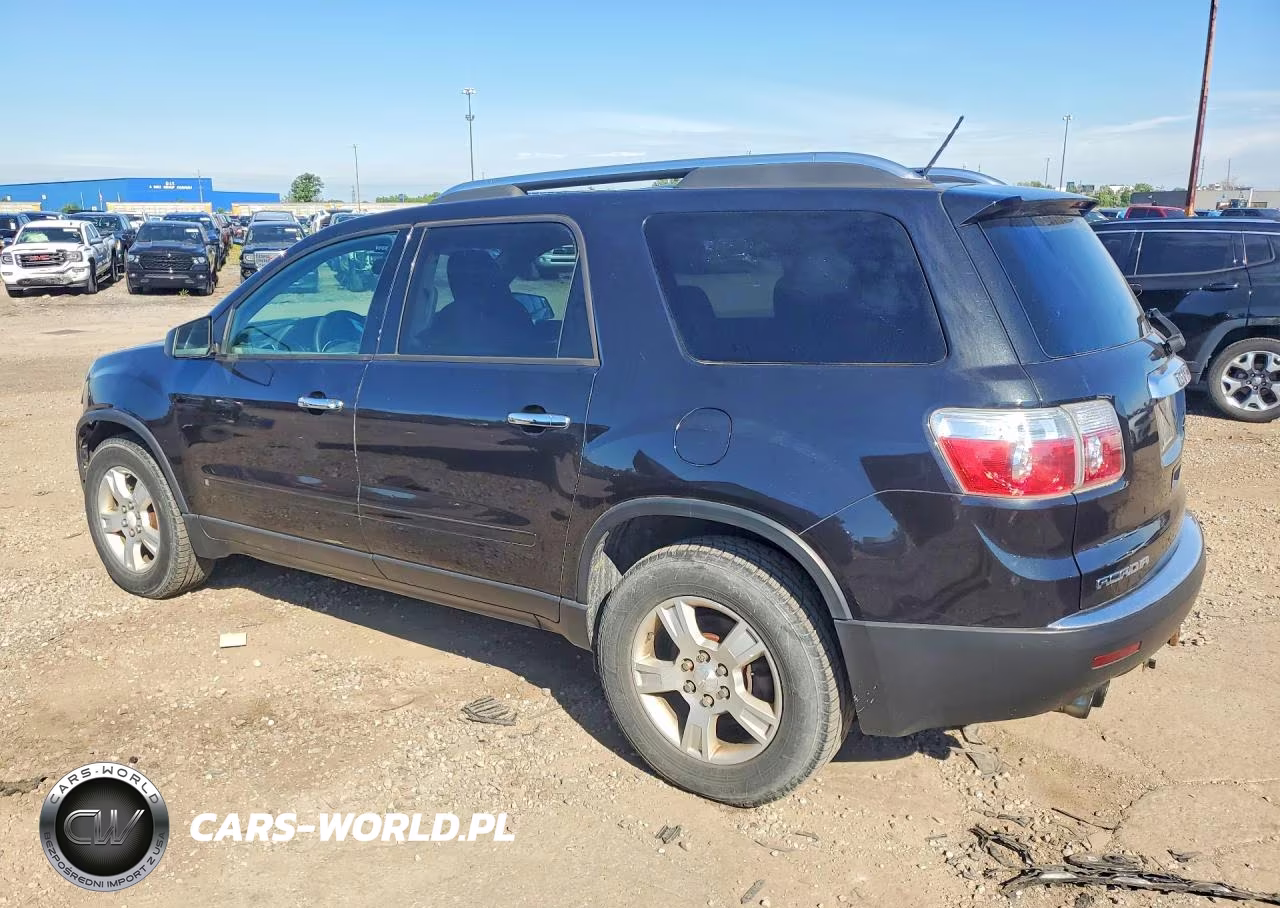 2009 GMC Acadia Sle VIN:1GKER13D19J154244 - 2