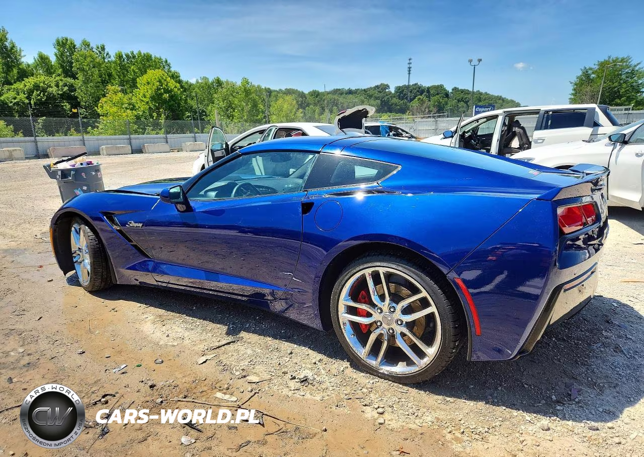 2016 Chevrolet Corvette Stingray Z51 2Lt VIN:1G1YK2D77G5125650 - 2