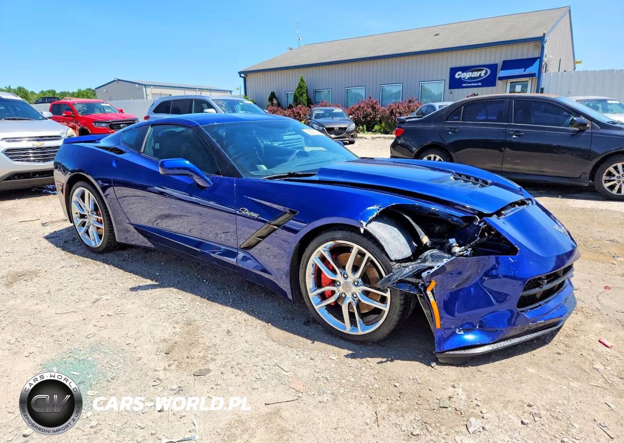 2016 Chevrolet Corvette Stingray Z51 2Lt VIN:1G1YK2D77G5125650 - 4