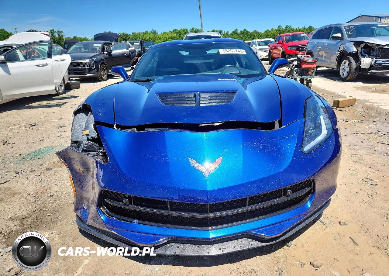 2016 Chevrolet Corvette Stingray Z51 2Lt VIN:1G1YK2D77G5125650 - 5