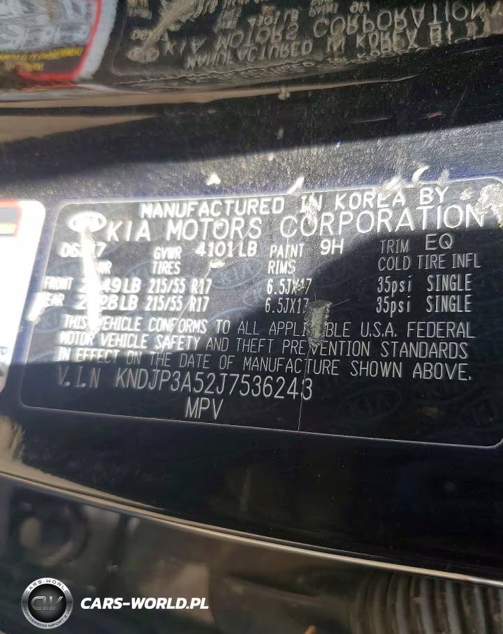 2018 Kia Soul + VIN:KNDJP3A52J7536243 - 12