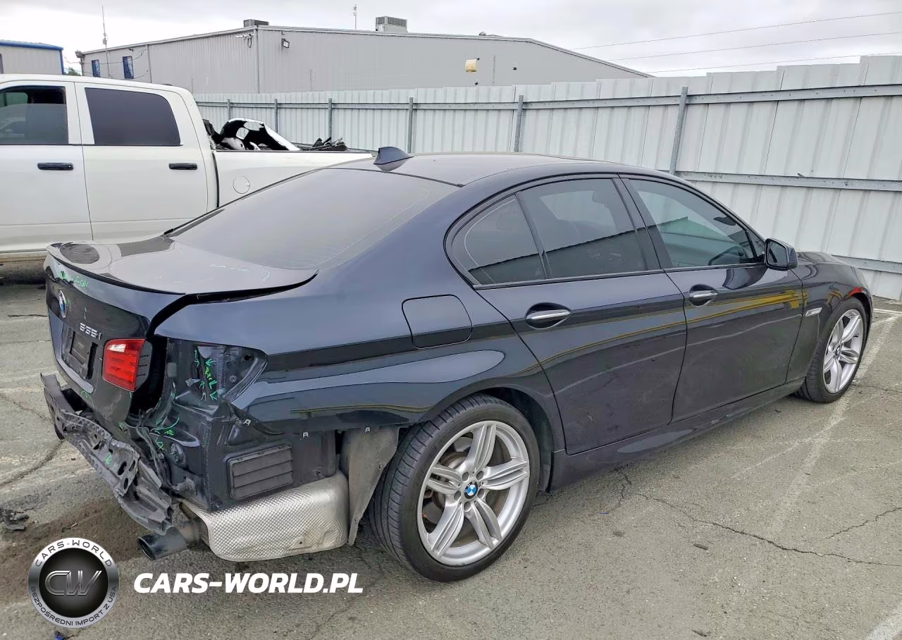 2013 BMW 535 I VIN:WBAFR7C5XDC828980 - 3