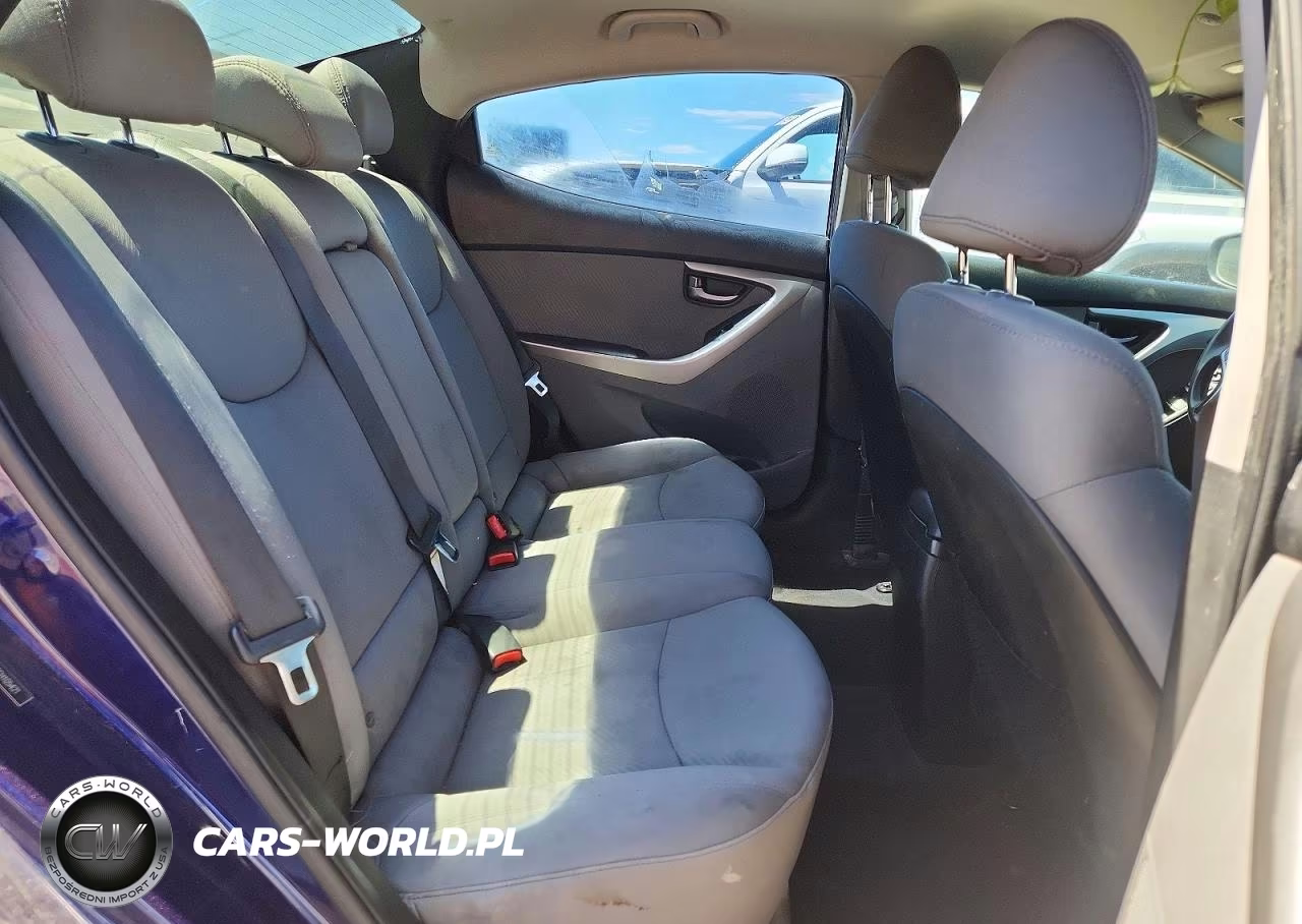 2012 Hyundai Elantra Gls VIN:5NPDH4AE6CH105421 - 10