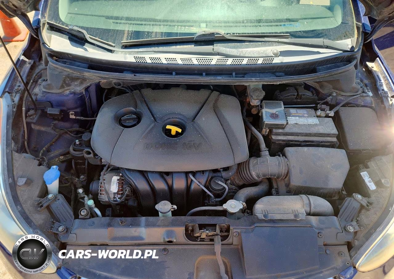 2012 Hyundai Elantra Gls VIN:5NPDH4AE6CH105421 - 11