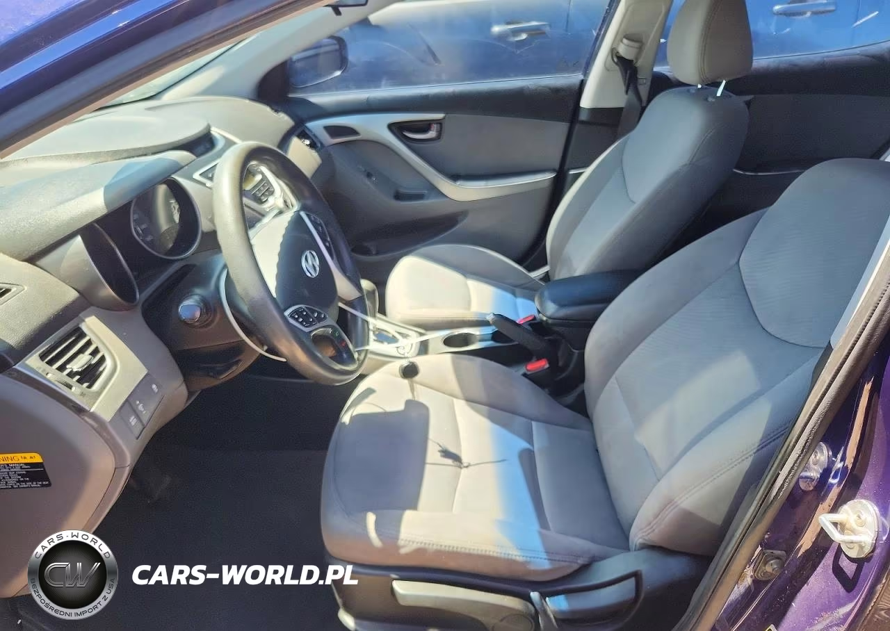 2012 Hyundai Elantra Gls VIN:5NPDH4AE6CH105421 - 7