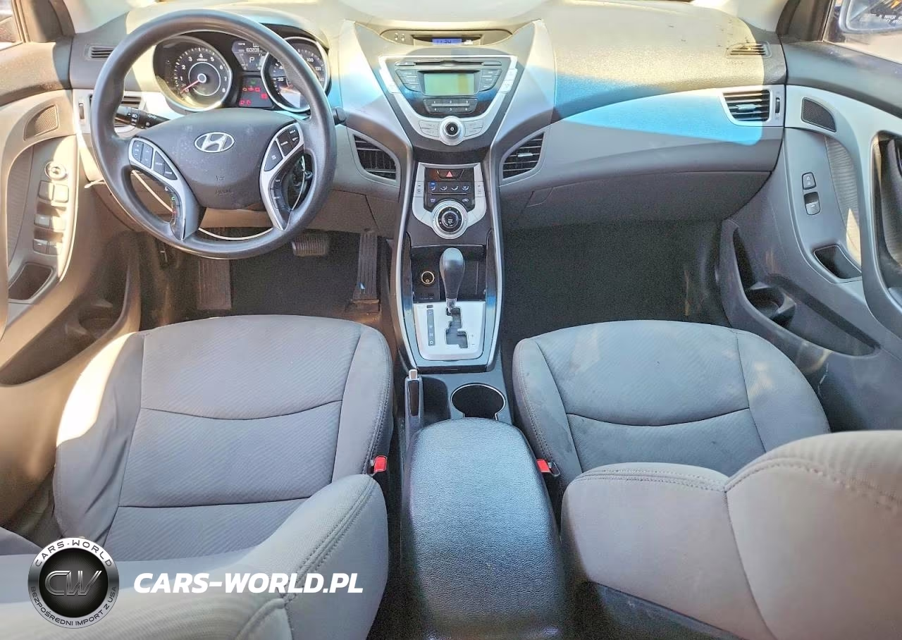 2012 Hyundai Elantra Gls VIN:5NPDH4AE6CH105421 - 8