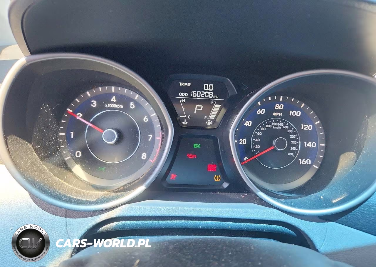 2012 Hyundai Elantra Gls VIN:5NPDH4AE6CH105421 - 9