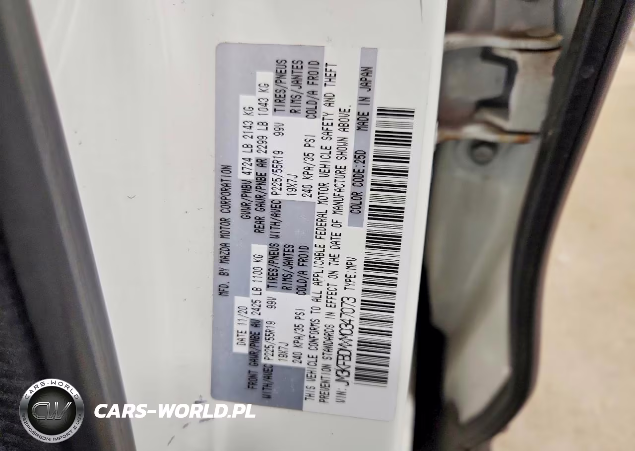 2021 Mazda Cx-5 Grand Touring VIN:JM3KFBDMXM0347073 - 13