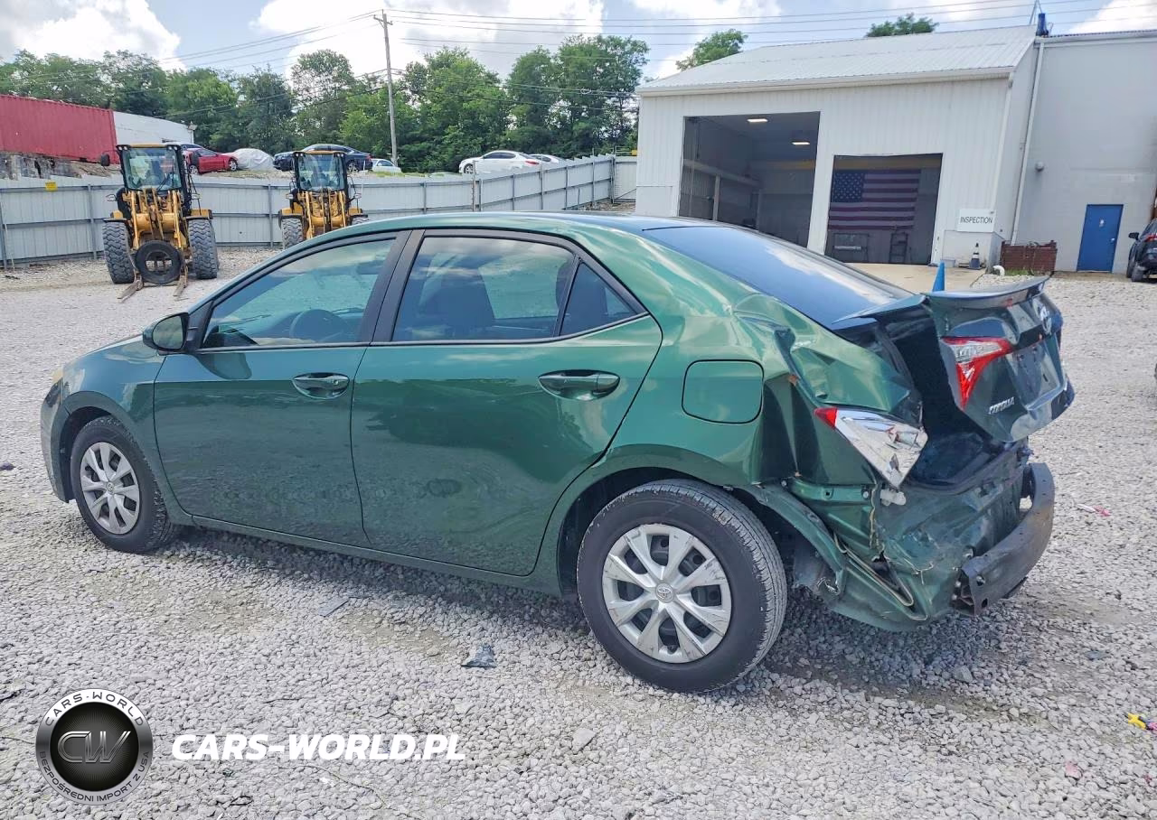 2014 Toyota Corolla Le Eco VIN:2T1BPRHE6EC212522 - 2