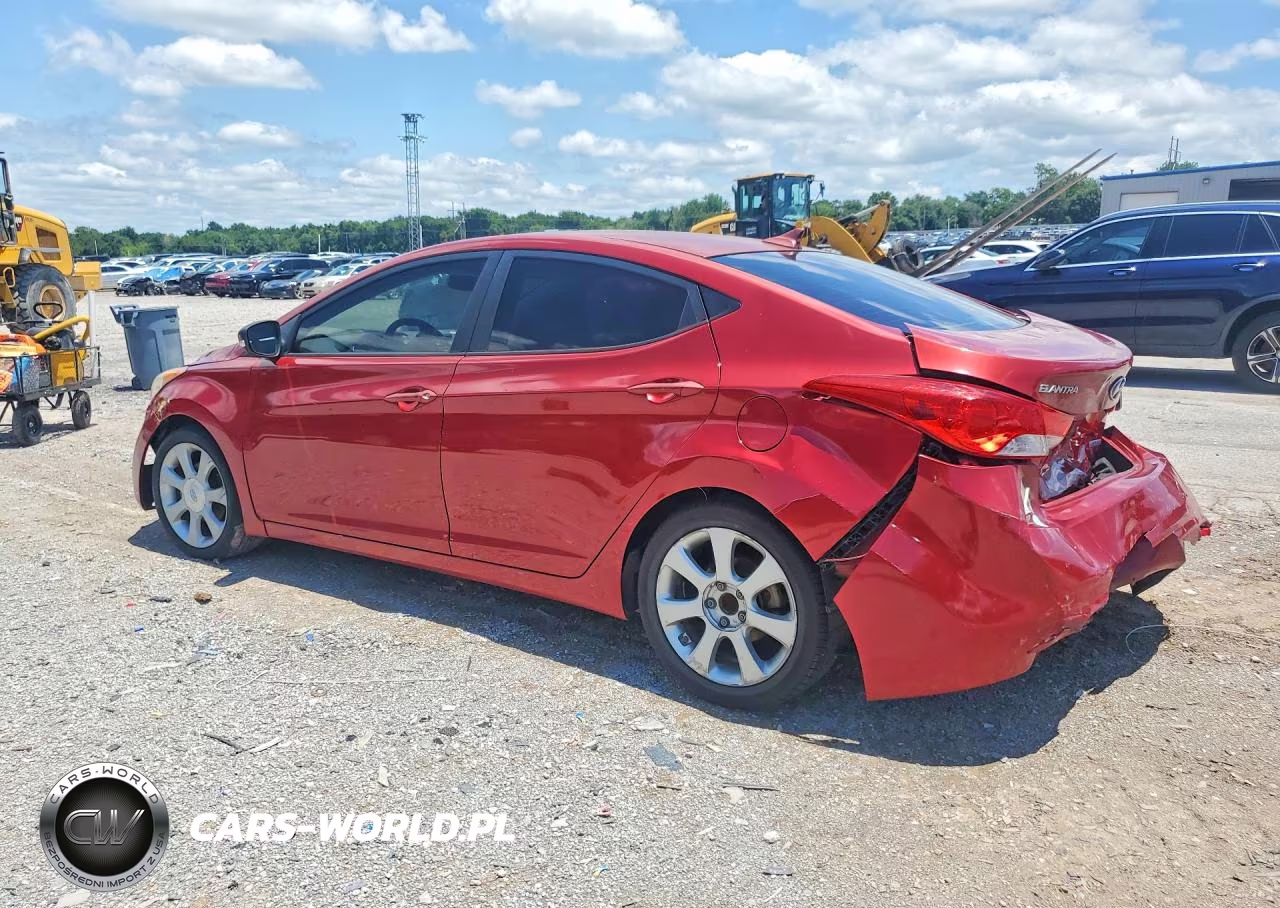 2013 Hyundai Elantra Limited VIN:KMHDH4AE2DU508749 - 2