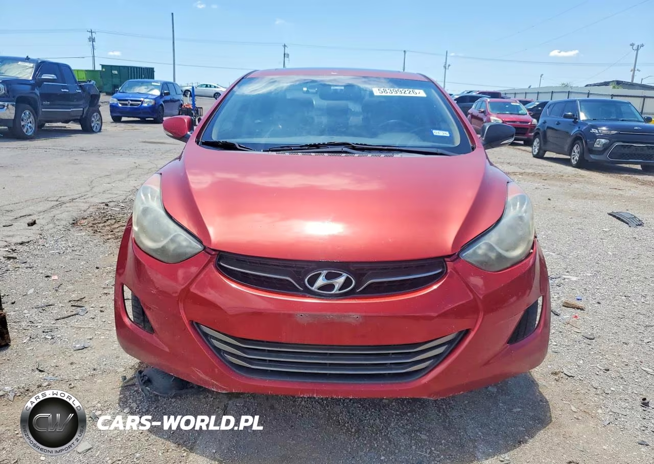 2013 Hyundai Elantra Limited VIN:KMHDH4AE2DU508749 - 5