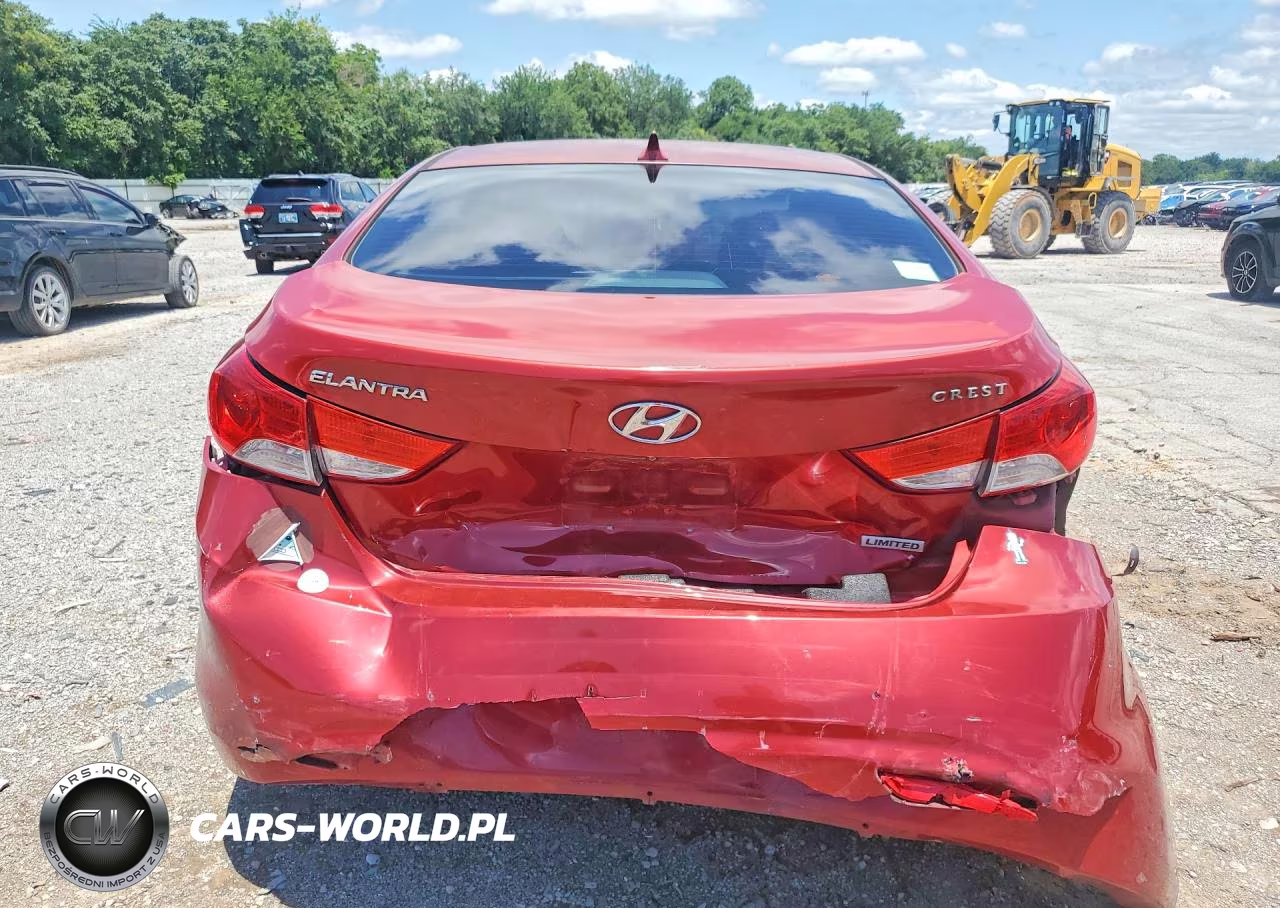 2013 Hyundai Elantra Limited VIN:KMHDH4AE2DU508749 - 6