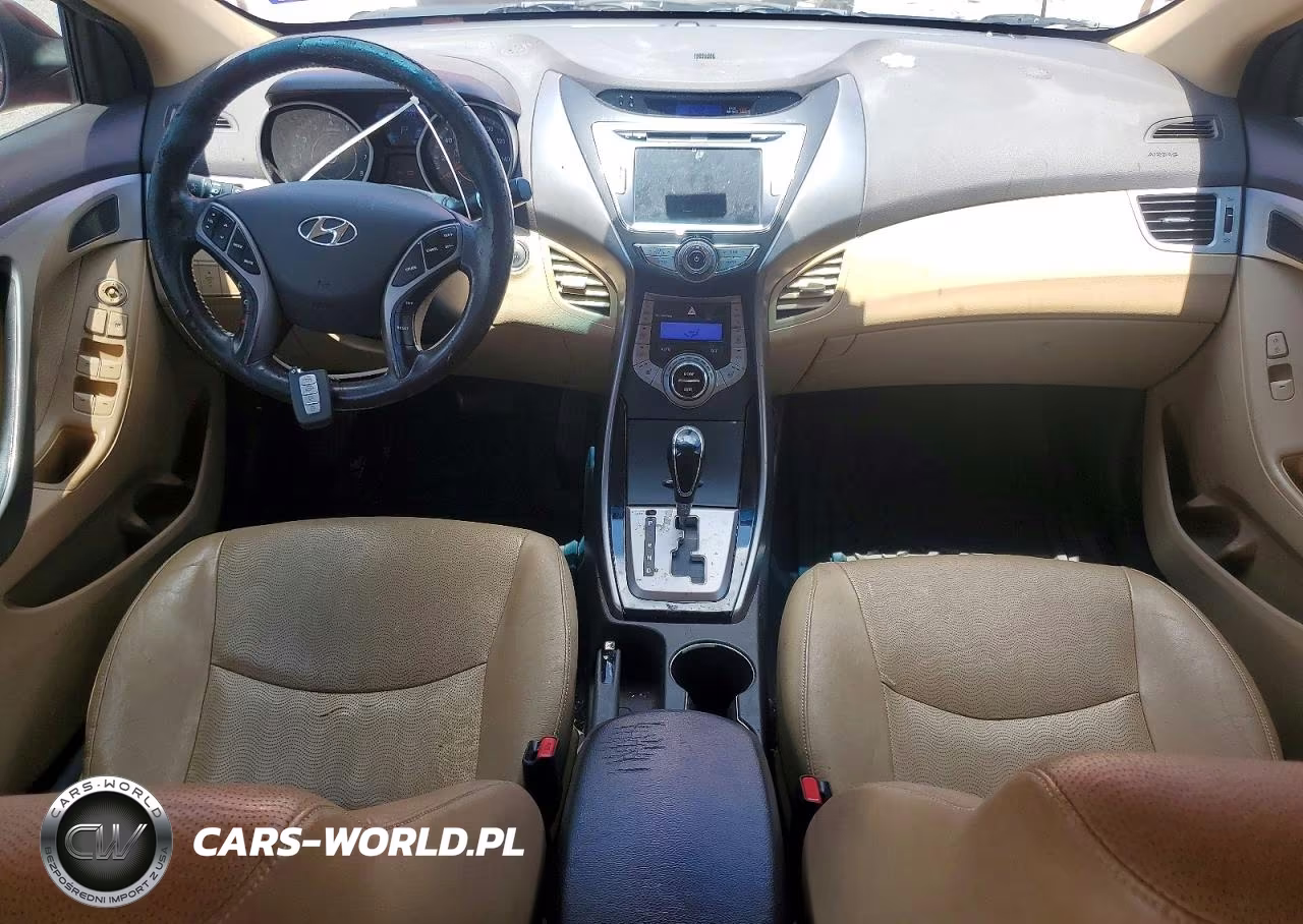 2013 Hyundai Elantra Limited VIN:KMHDH4AE2DU508749 - 8