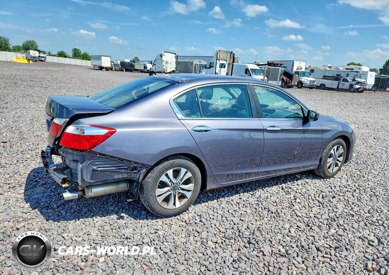 2013 Honda Accord Lx VIN:1HGCR2F38DA033720 - 3