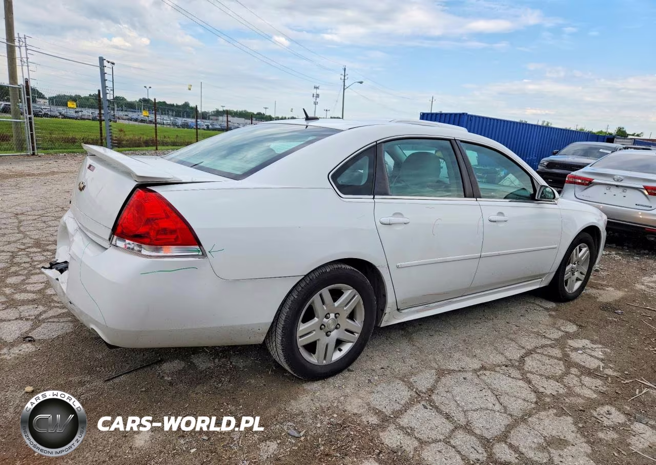 2012 Chevrolet Impala Lt VIN:2G1WG5E36C1311116 - 3