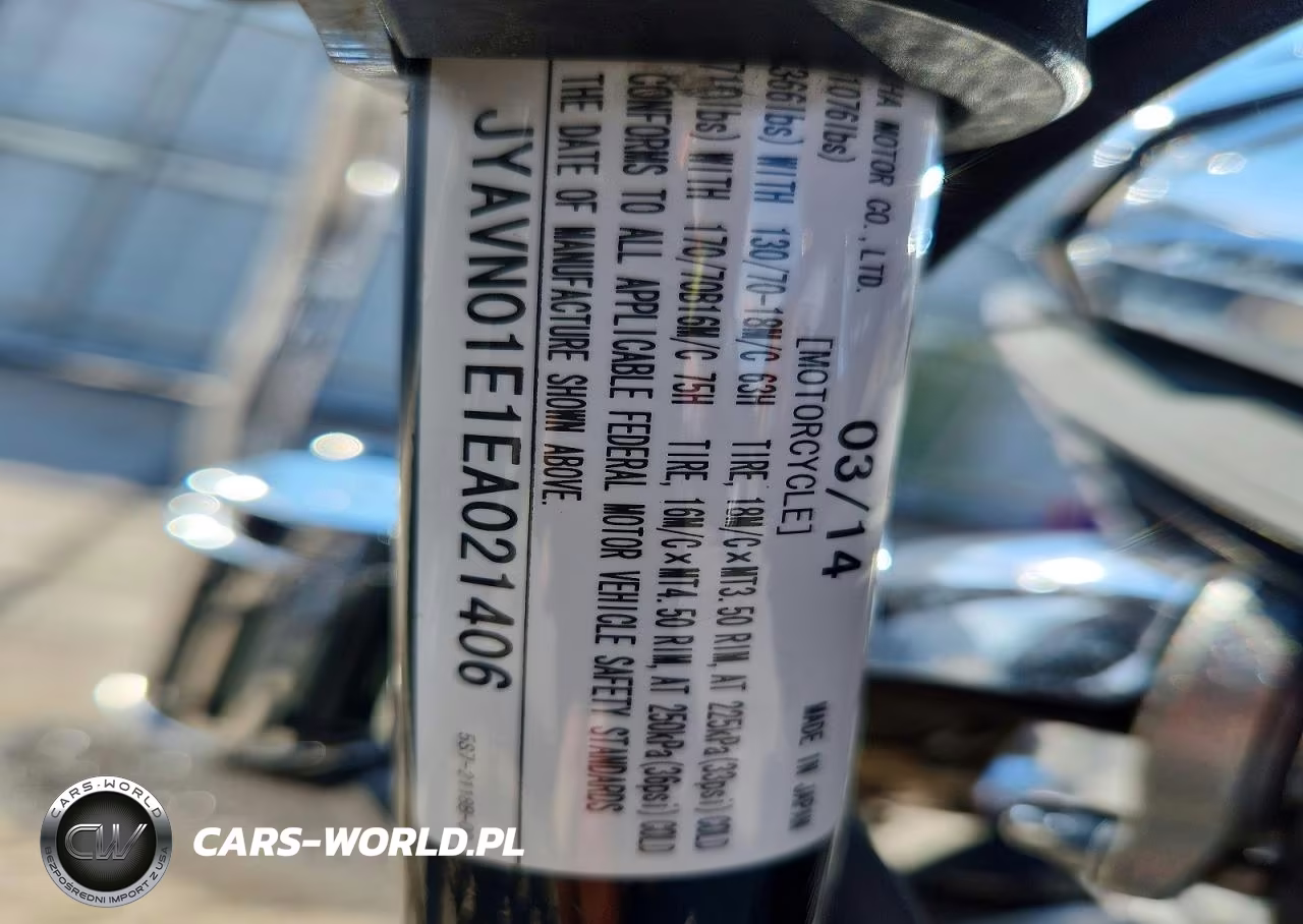 2014 Yamaha Xvs950 A VIN:JYAVN01E1EA021406 - 10