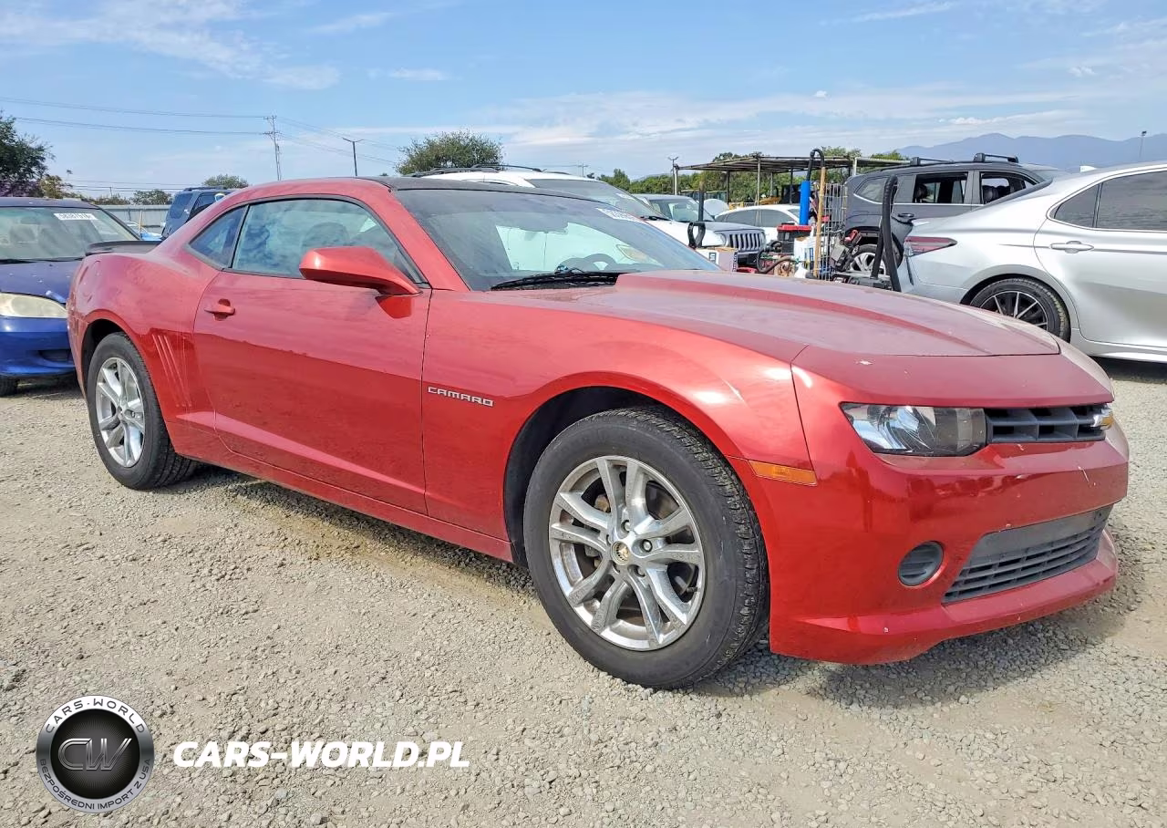 2015 Chevrolet Camaro Ls VIN:2G1FB1E38F9297815 - 4