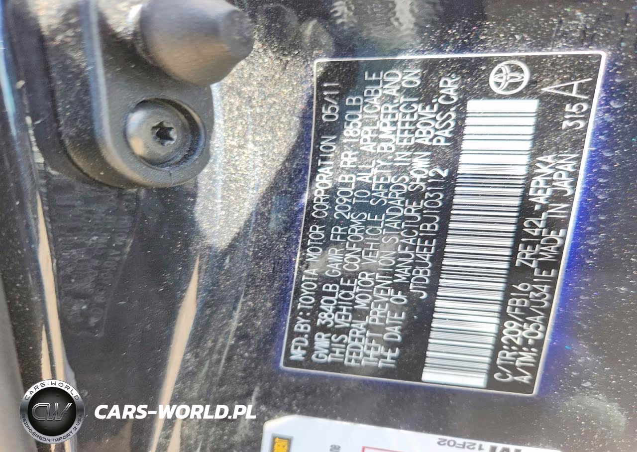2011 Toyota Corolla Le VIN:JTDBU4EE1BJ103112 - 13