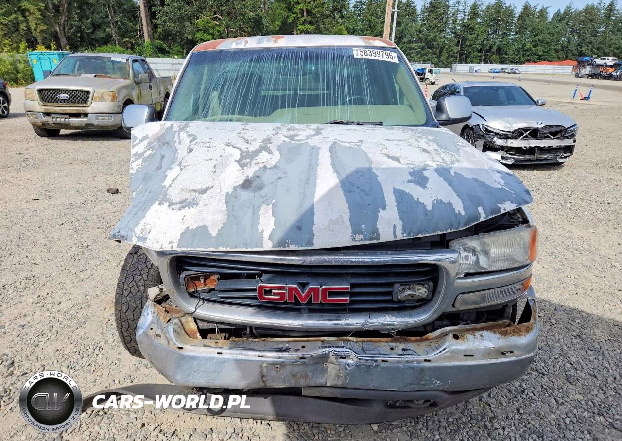 2001 GMC New Sierra C1500 VIN:2GTEC19T411164003 - 5