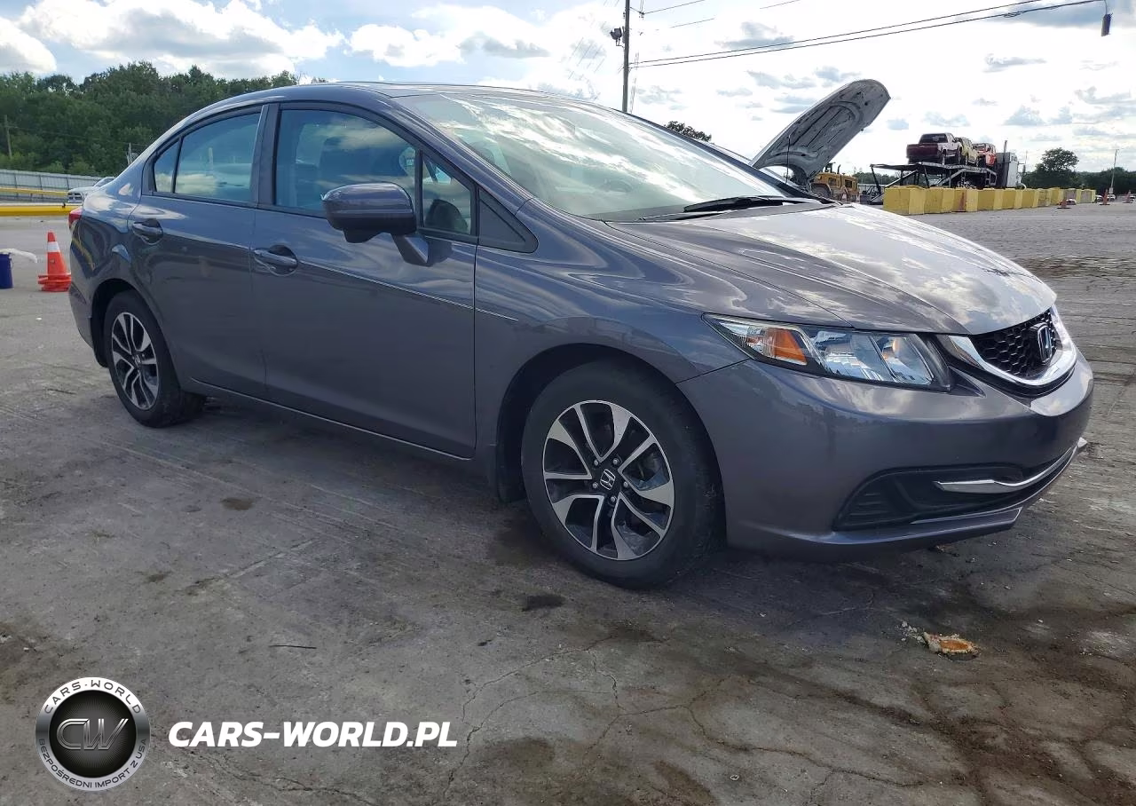 2015 Honda Civic Ex VIN:19XFB2F83FE029411 - 4