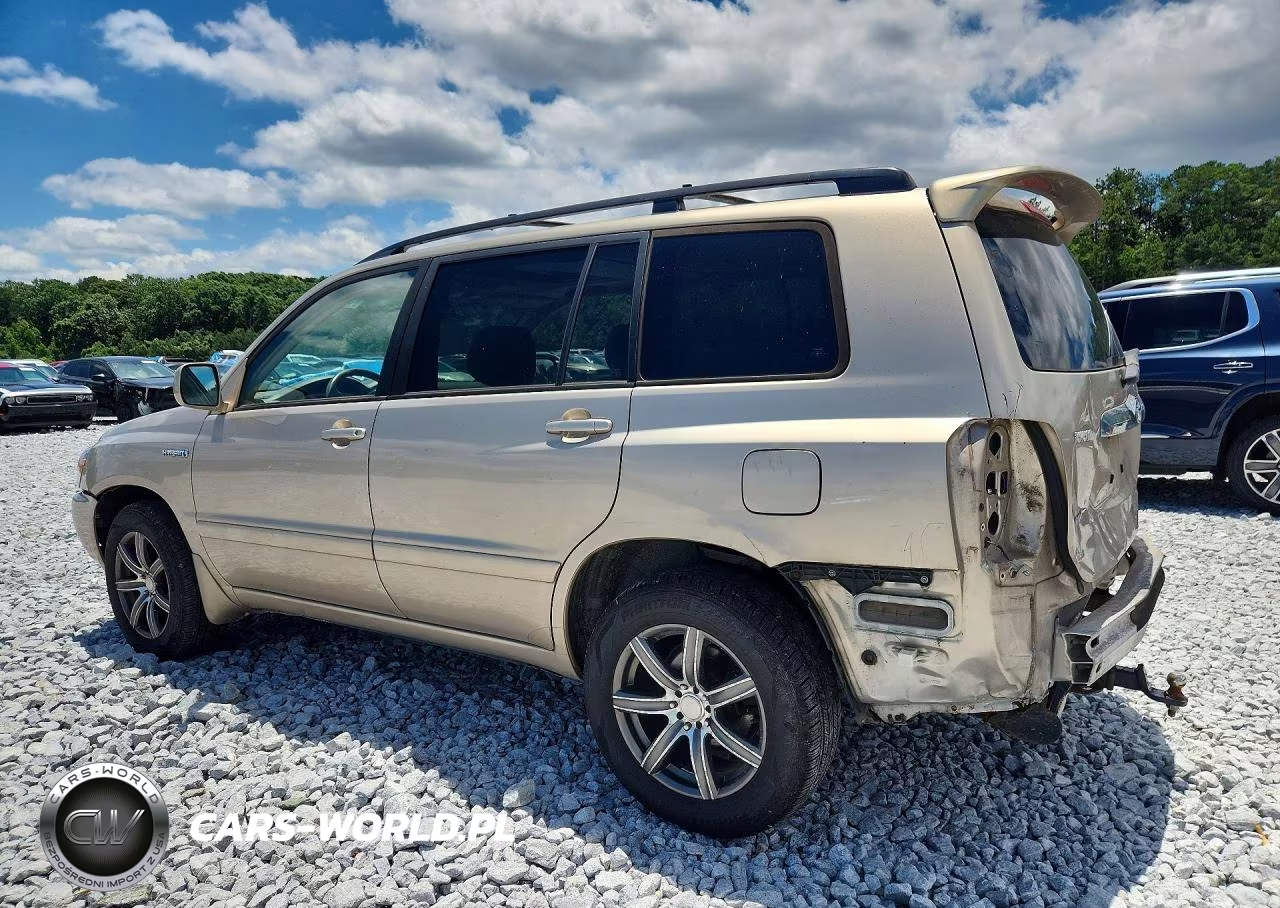 2007 Toyota Highlander Hybrid VIN:JTEEW21A870044504 - 2